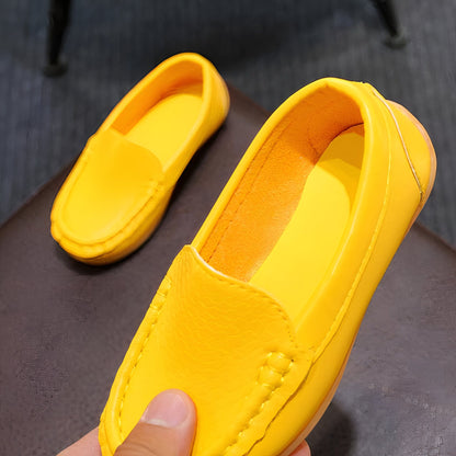 EcoKids Mocassins enfant - cuir végan souple et confort