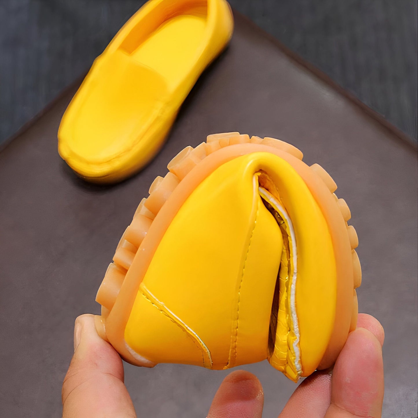 EcoKids Mocassins enfant - cuir végan souple et confort