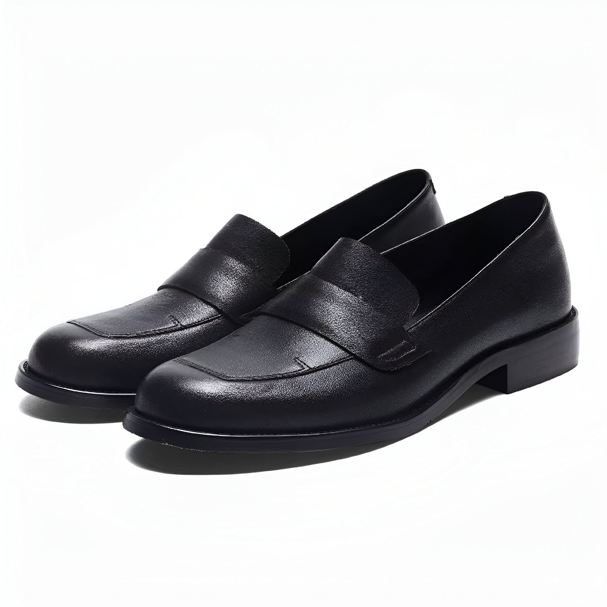 LuxeWave Mocassins Femme Cuir Véritable Élégants