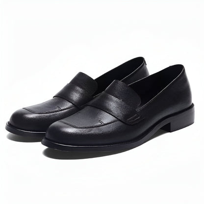 LuxeWave Mocassins Femme Cuir Véritable Élégants