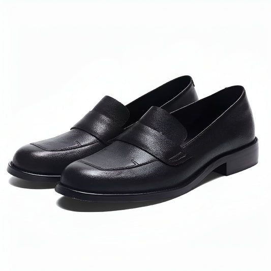 LuxeWave Mocassins Femme Cuir Véritable Élégants