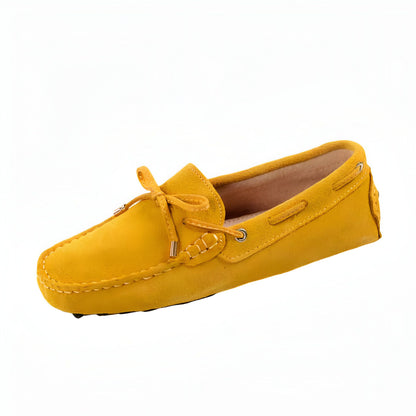 Lux Mocassins Daim Souple Confortables Semelle Crampons
