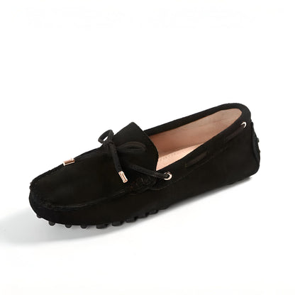 Lux Mocassins Daim Souple Confortables Semelle Crampons