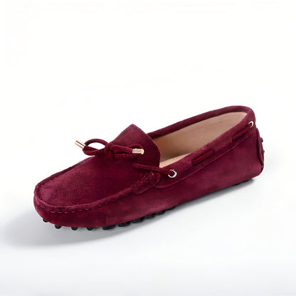 Lux Mocassins Daim Souple Confortables Semelle Crampons