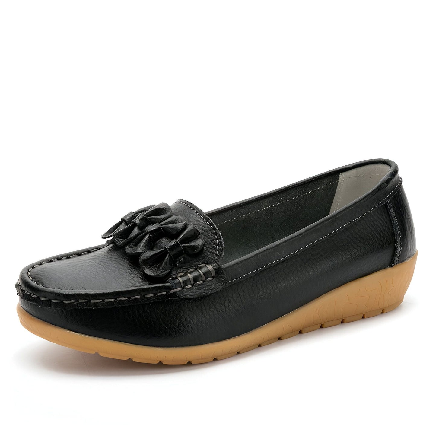 Nova Mocassins Femme Synthétiques Semelle Compensée