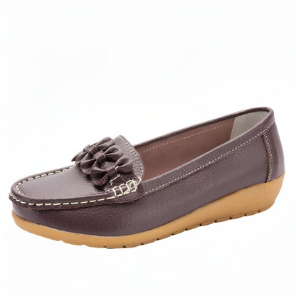 Nova Mocassins Femme Synthétiques Semelle Compensée