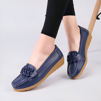 Nova Mocassins Femme Synthétiques Semelle Compensée