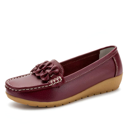 Nova Mocassins Femme Synthétiques Semelle Compensée