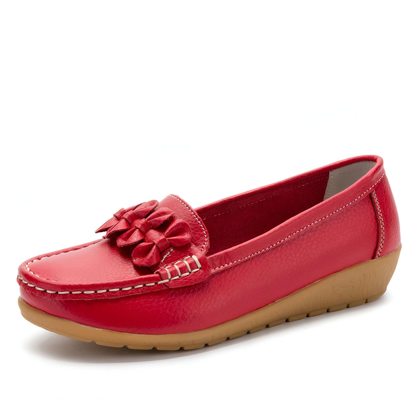 Nova Mocassins femme cuir végan semelle épaisse confort