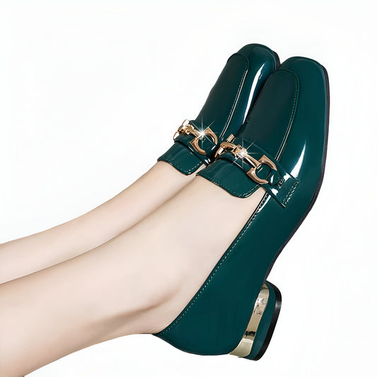 Lumina Mocassins Vernis Femmes – Confort Élégant