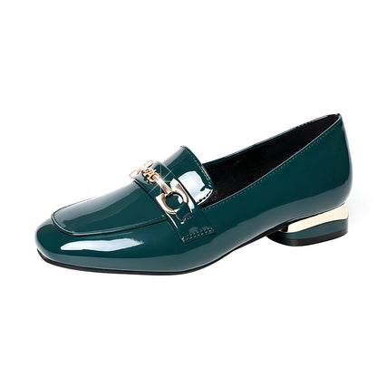 Lumina Mocassins Vernis Femmes – Confort Élégant