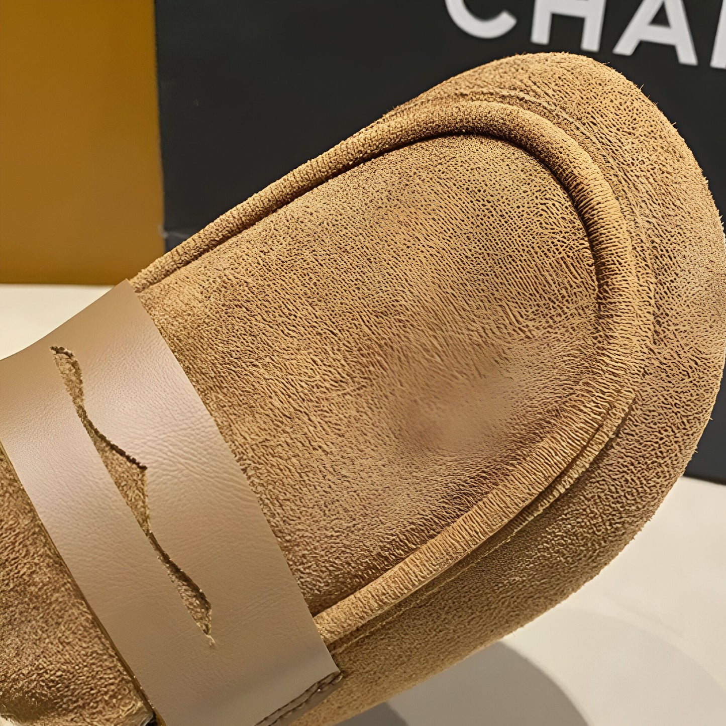 Mocassins Femme Daim Doublé Chaud Élégant - Luxe