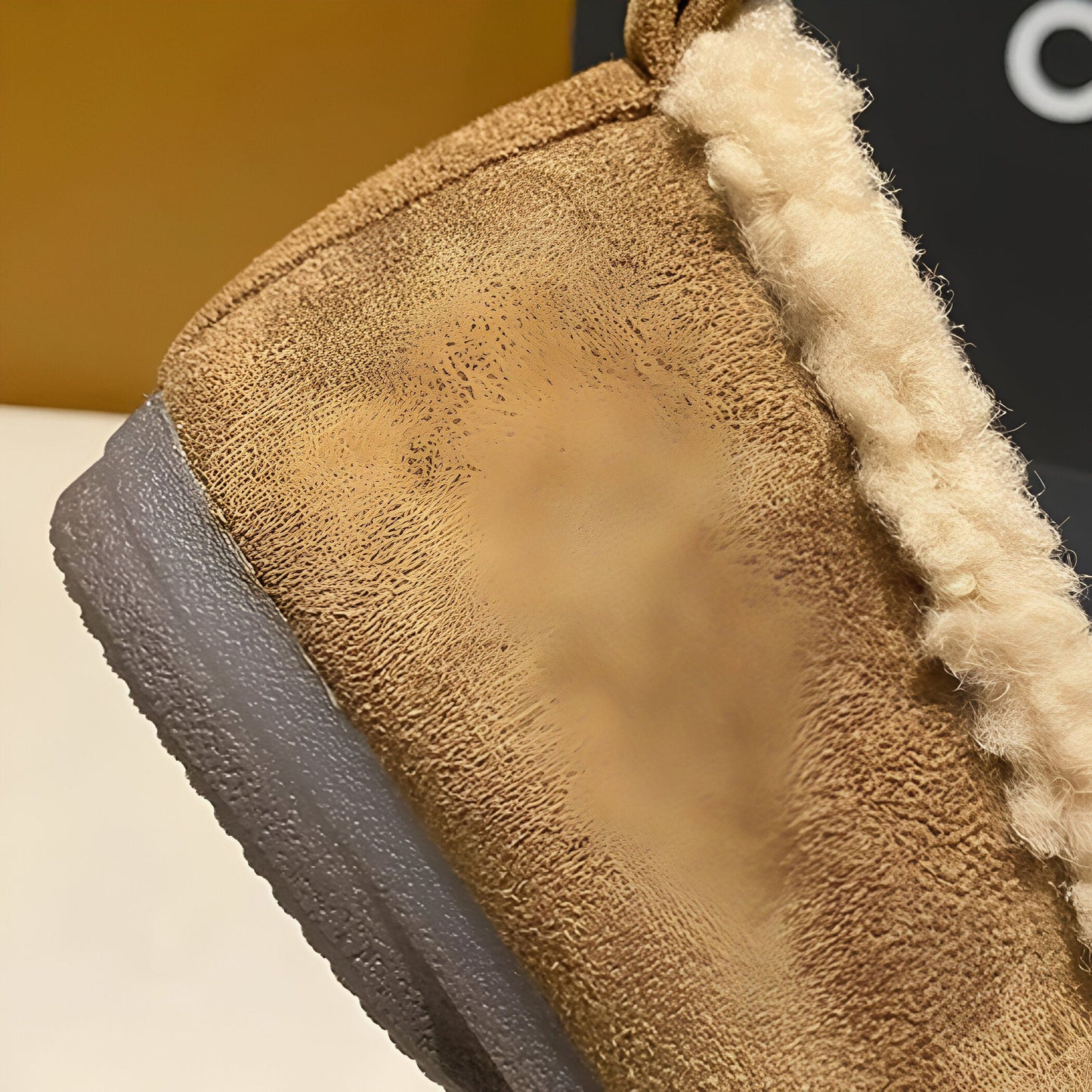 Mocassins Femme Daim Doublé Chaud Élégant - Luxe