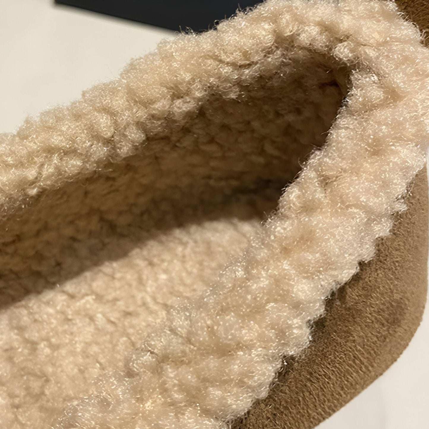 Mocassins Femme Daim Doublé Chaud Élégant - Luxe