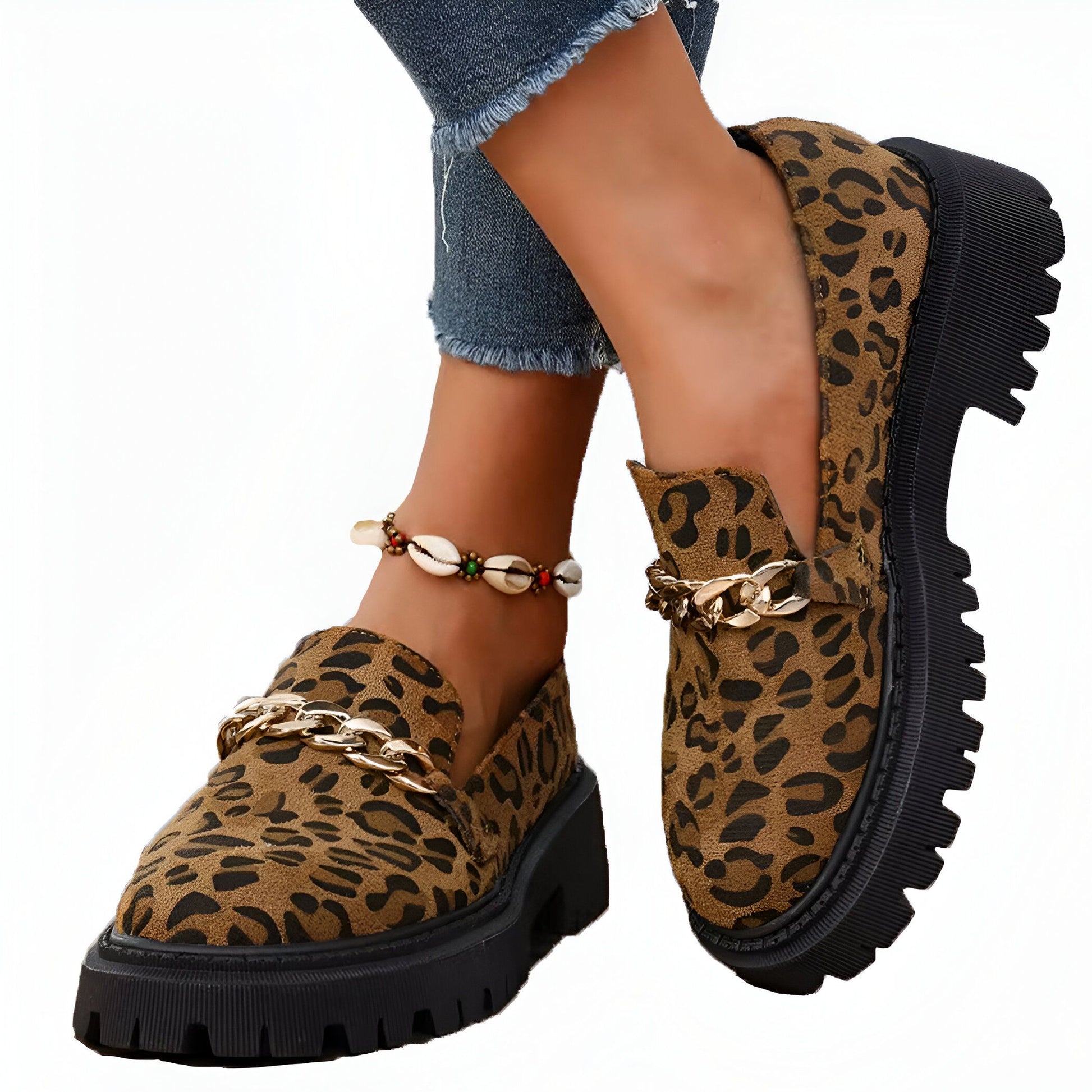 Mocassins Femme Léopard: Style et Confort Signature