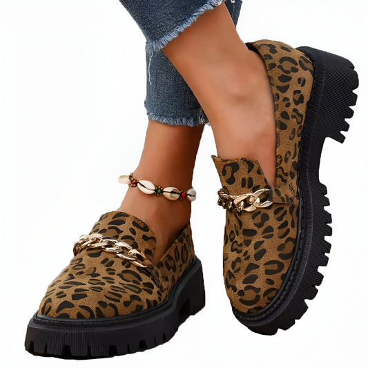 Mocassins Femme Léopard: Style et Confort Signature