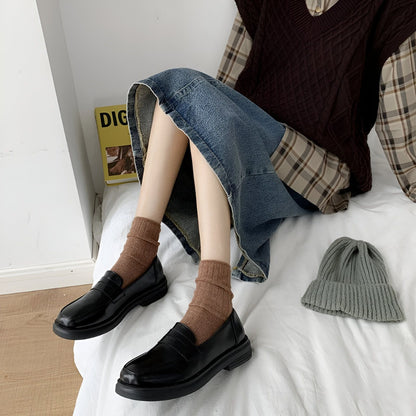 Luxe Mocassins Femme Cuir Véritable Classiques Raffinés