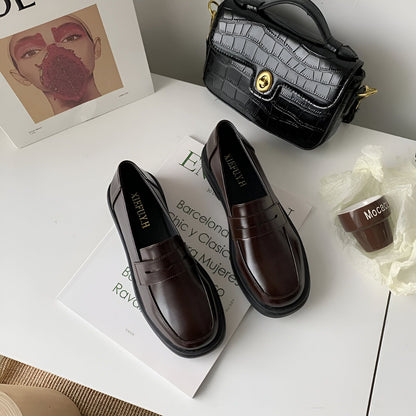 Luxe Mocassins Femme Cuir Véritable Classiques Raffinés