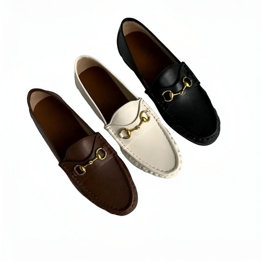 NovaStep Mocassins cuir végan souples femme