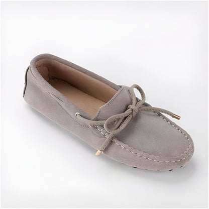Mocassins Daim Souple Confortables Antidérapants Femme