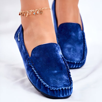 Luxia Mocassins velours doux pour femme