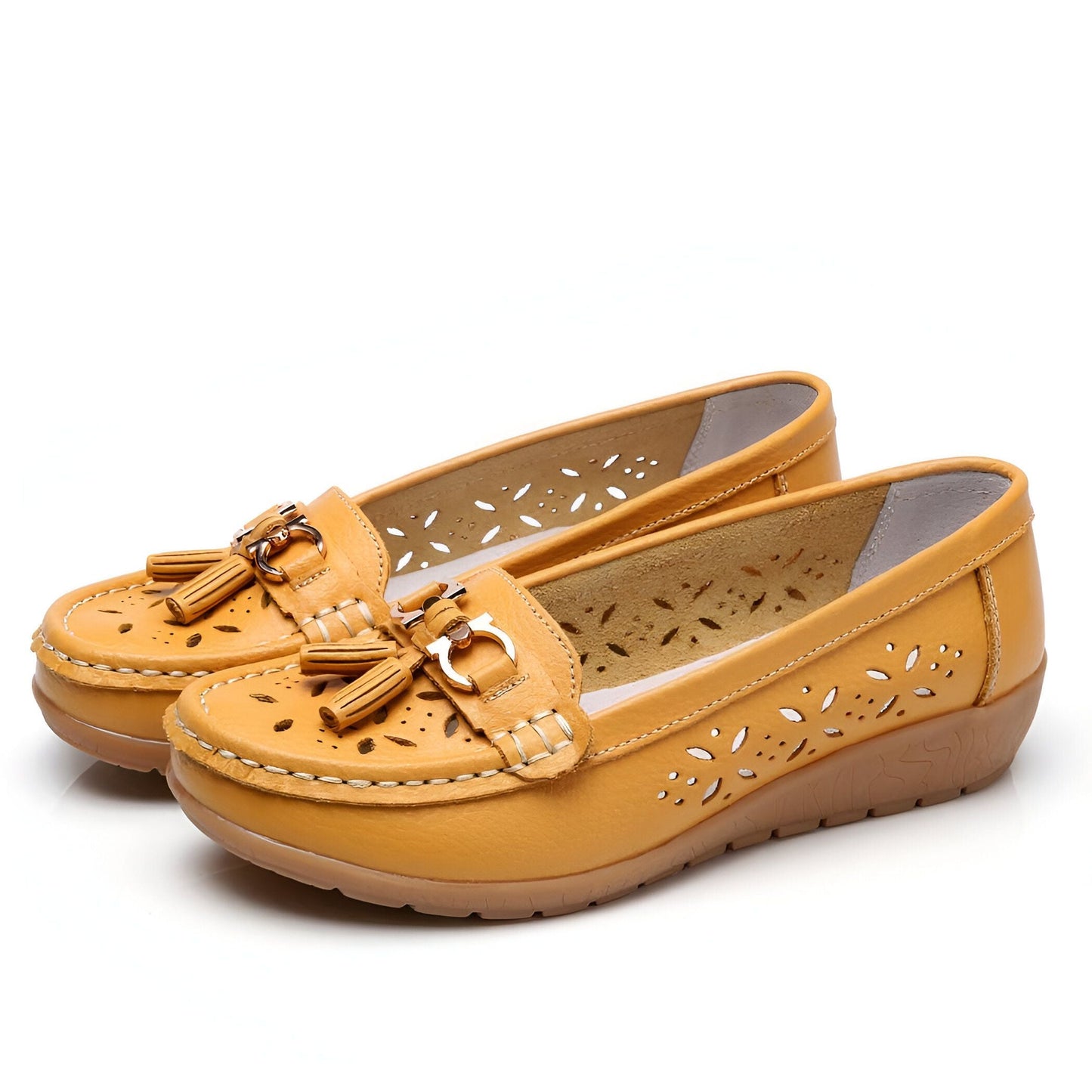 VivaStep Mocassins Femme Ajourés Confort Été