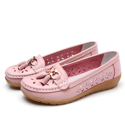VivaStep Mocassins Femme Ajourés Confort Été