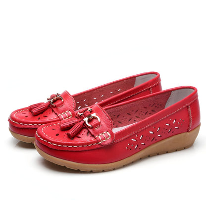VivaStep Mocassins Femme Ajourés Confort Été