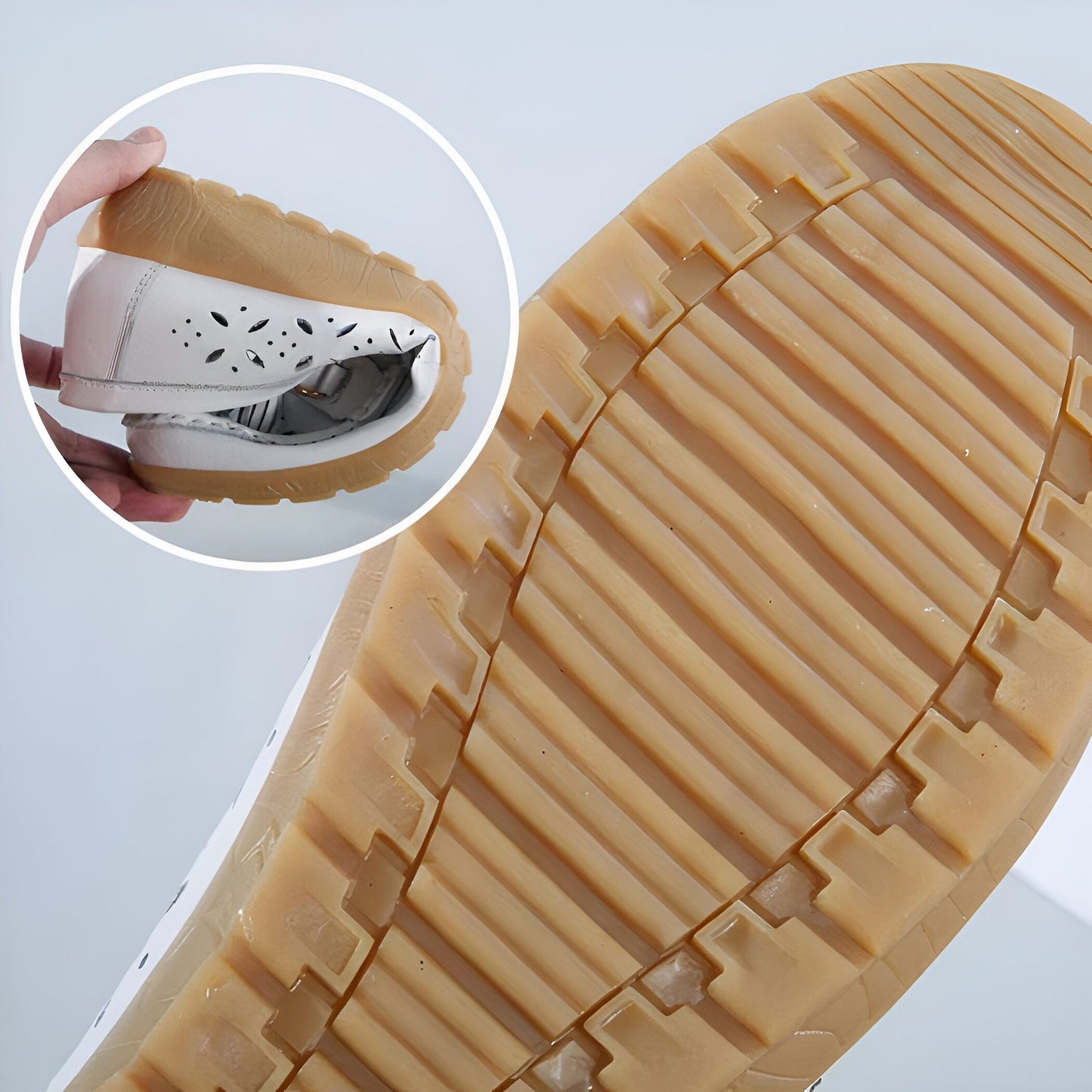 VivaStep Mocassins Femme Ajourés Confort Été