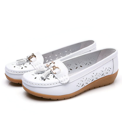 VivaStep Mocassins Femme Ajourés Confort Été