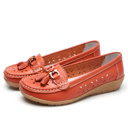 VivaStep Mocassins Femme Ajourés Confort Été