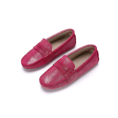 Mocassins Femme Pailletés — Élégance Estivale
