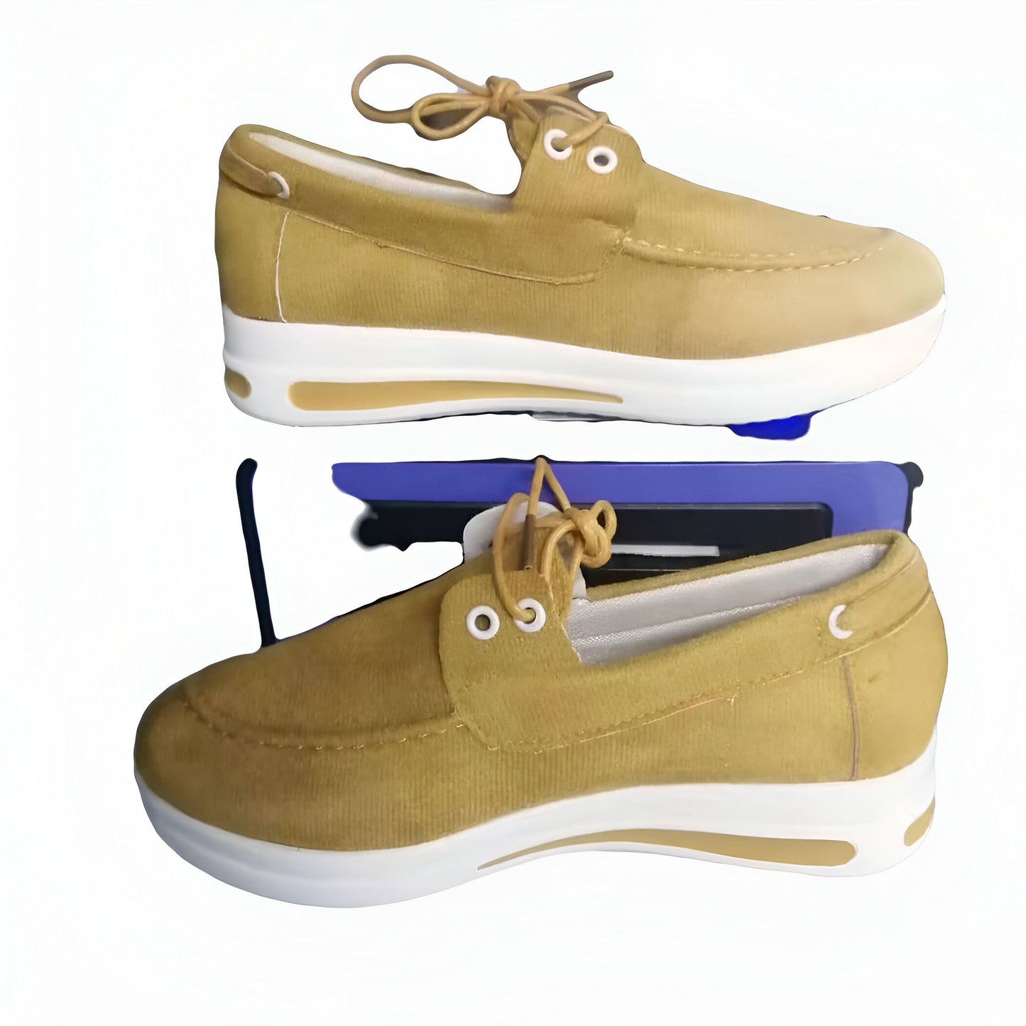 Mocassins Femme Plateforme Lacets—Élégance Quotidienne