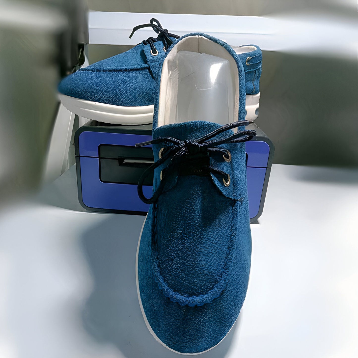 Mocassins Femme Plateforme Lacets—Élégance Quotidienne