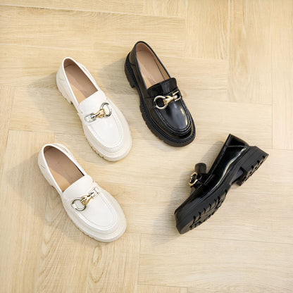 Mocassins Plateforme Femme Chaîne - Boutique Mocassin