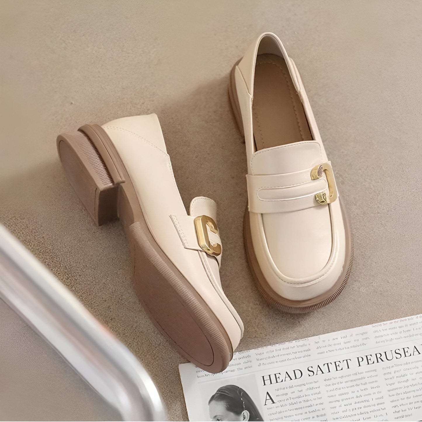 Nova Mocassins Femme Souples Style Élégant