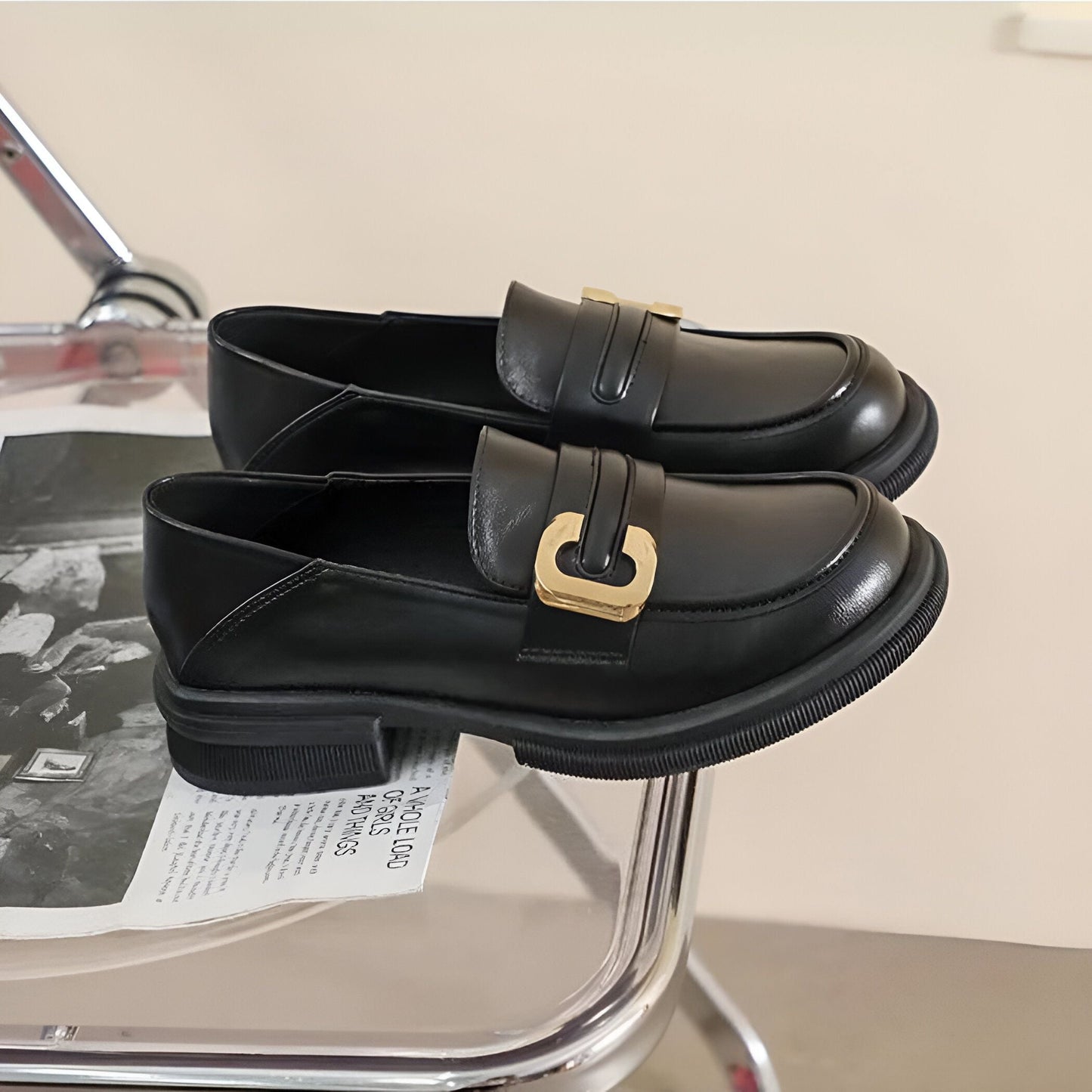 Nova Mocassins Femme Souples Style Élégant