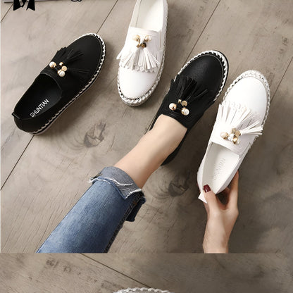 NovaWalk Mocassins Femme Souples & Élégants à Glands