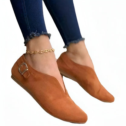 Nova Mocassins Daim Synthétique Été Sans Lacets