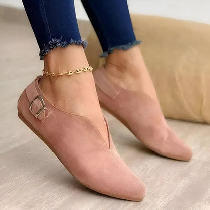 Nova Mocassins Daim Synthétique Été Sans Lacets