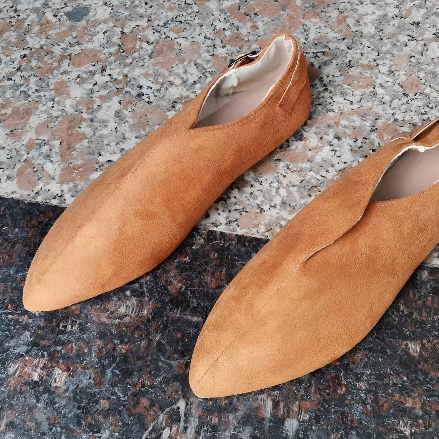 Nova Mocassins Daim Synthétique Été Sans Lacets
