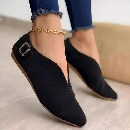 Nova Mocassins Daim Synthétique Été Sans Lacets