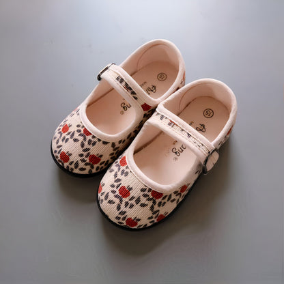 Mocassins Fille Velours Côtelé - Confortables