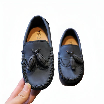 LuxeKids Mocassins garçon élégants à glands
