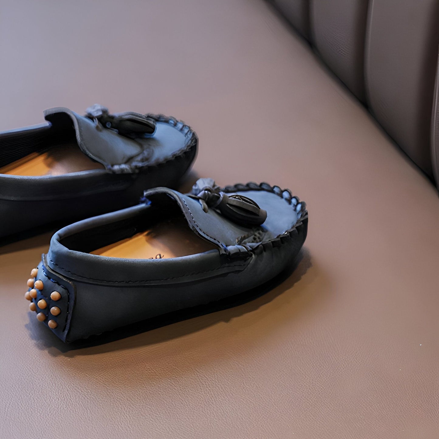 LuxeKids Mocassins garçon élégants à glands