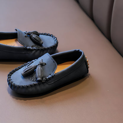 LuxeKids Mocassins garçon élégants à glands