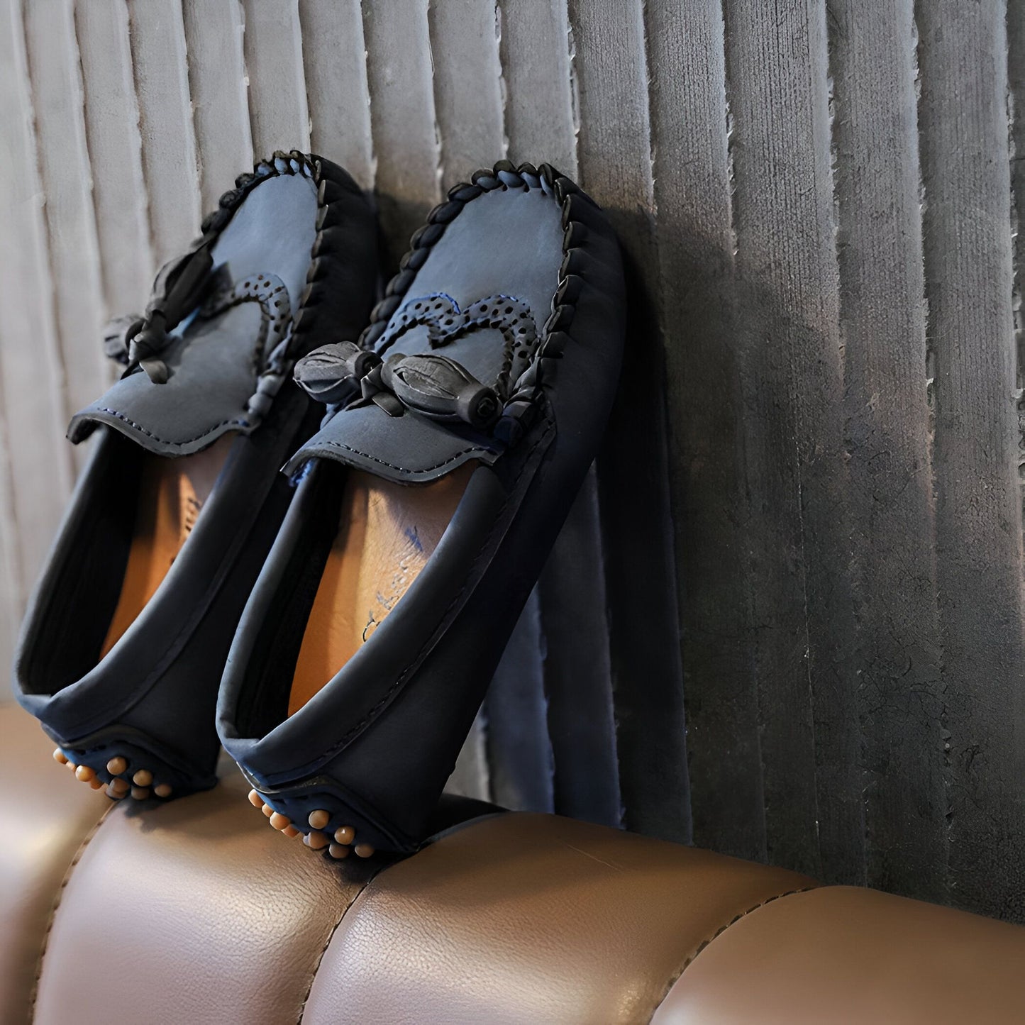 LuxeKids Mocassins garçon élégants à glands