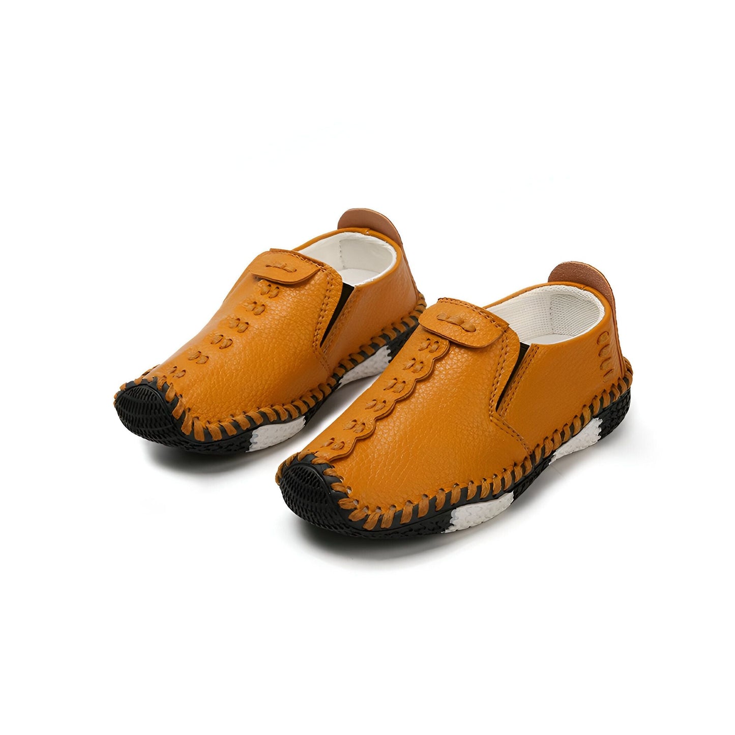 NovaKids Mocassins Garçon Élégants en Cuir Synthétique