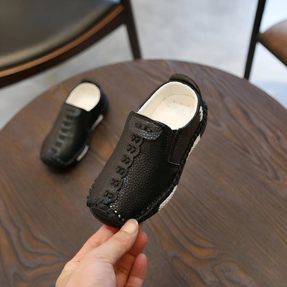 NovaKids Mocassins Garçon Élégants en Cuir Synthétique