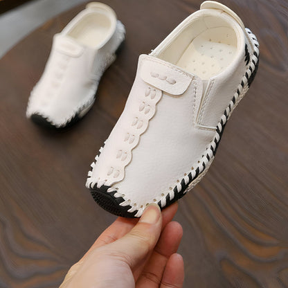 NovaKids Mocassins Garçon Élégants en Cuir Synthétique